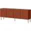 Komoda 200 4d Rafael Brick Red