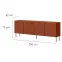 Komoda 200 4d Rafael Brick Red,2