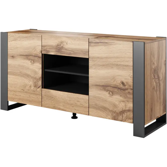 Komoda Wood Ii Wotan/ Antracit