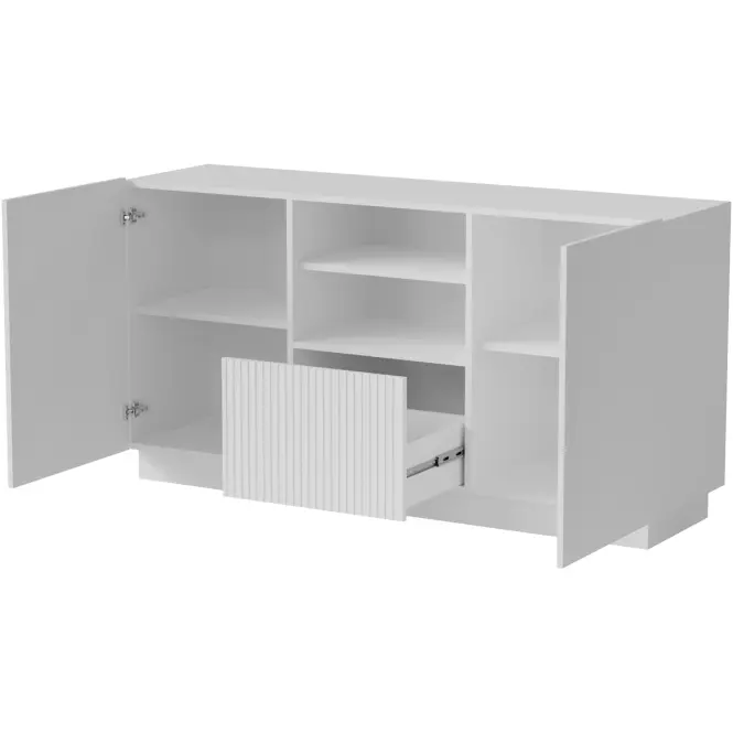 Komoda Liverti 150 2d1s Biela matná,2