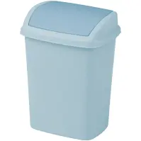Papírkosár Dominik 10l szürke lux/grafit