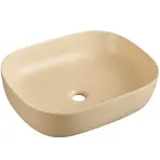 Umývadlo na dosku Larss beige matt 49
