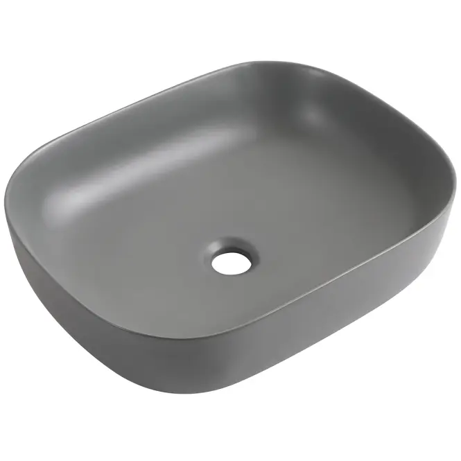 Umývadlo na dosku Larss grey matt 49