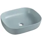 Umývadlo na dosku Larss light blue matt 49