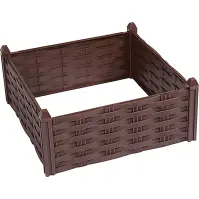 Záhradný obrubník HD7103BW hnedý