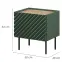 Nočný stolík Onda Green/Artisan- 2ks,,2