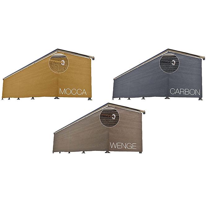 Balkónová zástena 90cm/500cm antracit,5