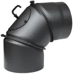 Dymové koleno 90* 180mm s klapkou