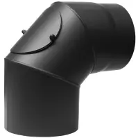 Dymové koleno 90* 150mm pevné s revíznym otvorom