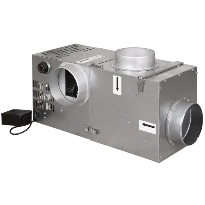 Krbový ventilátor 400 M3/H BY-PASS