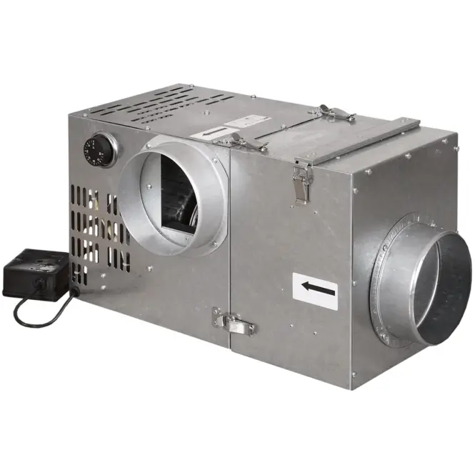 Krbový ventilátor 540 M3/H s filtrom