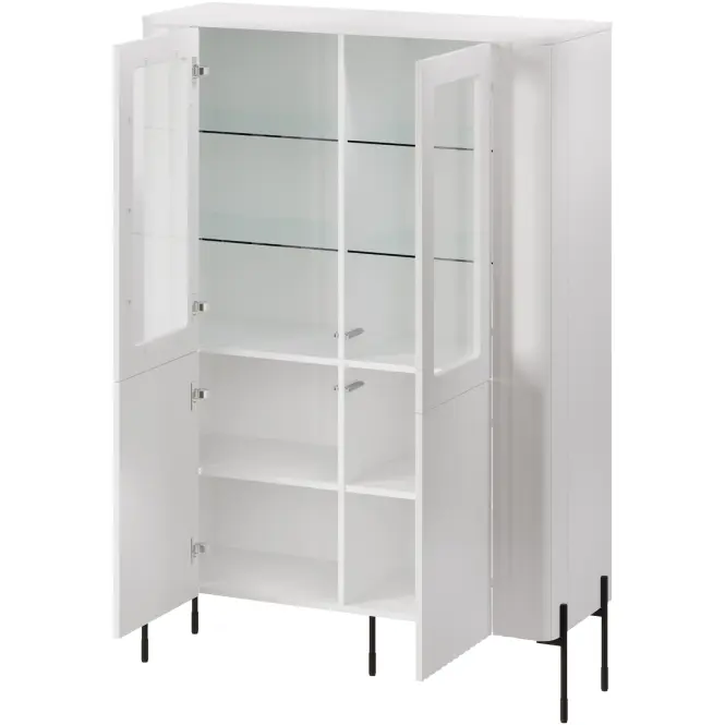 Vitrína Vera 110 Biela