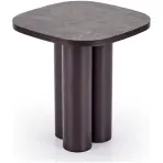 Konferenčný stolík Cordina 50x50 Hnedá Mramor/Hnedá