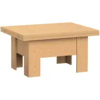 Zdvíhací stolík Eryk Bookmatch
