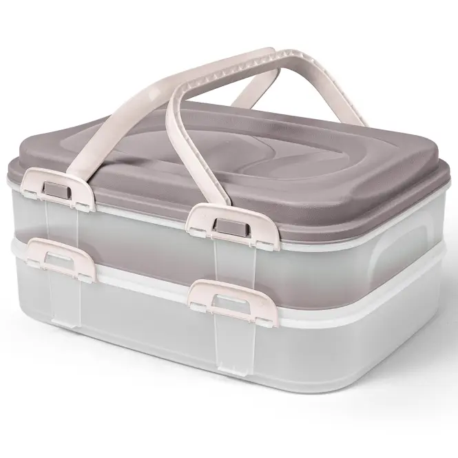 Piknikový box s vložkami 2x7 l 9470 40X30XH18