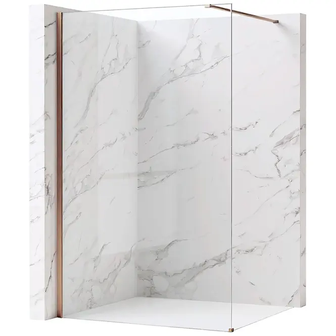 Sprchová stena Flexi transparentná 1/2 80 cm,3