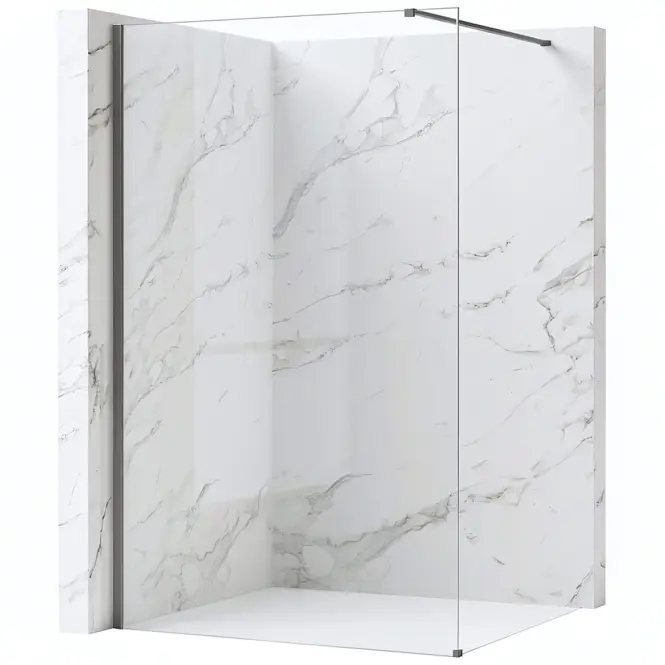 Sprchová stena Flexi transparentná 1/2 90 cm,2