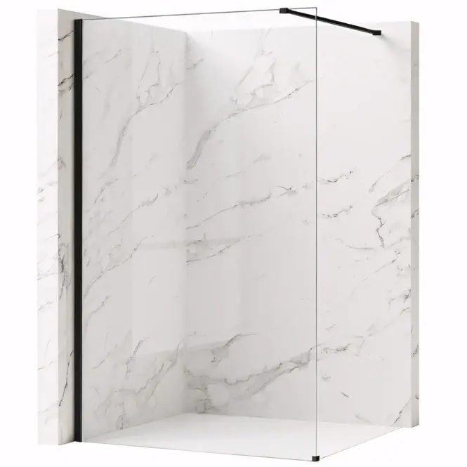 Sprchová stena Flexi transparentná 1/2 90 cm,4