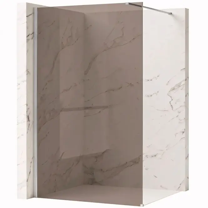 Sprchová stena Flexi brown 1/2 80 cm,3