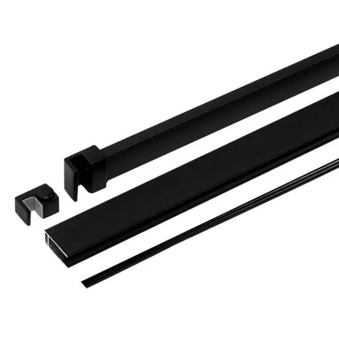 Montážna súprava pre sprchovú stenu Flexi 2/2 black