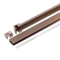 Montážna súprava pre sprchovú stenu Flexi 2/2 brusch copper