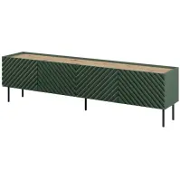 TV skrinka Onda 4d Green/Artisan