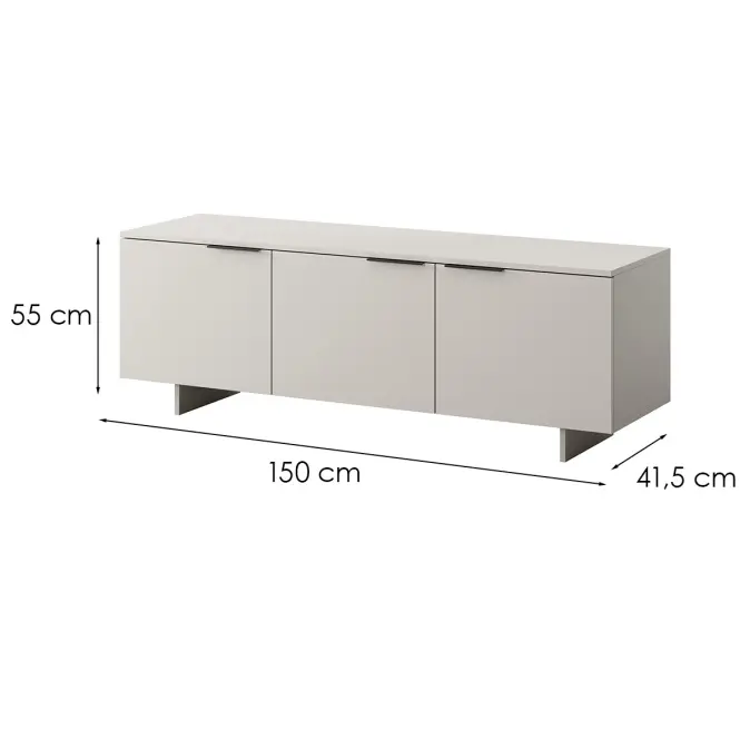 TV skrinka Alma 3d Béžová