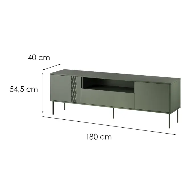 TV skrinka Tresse 180 Ef Zelená