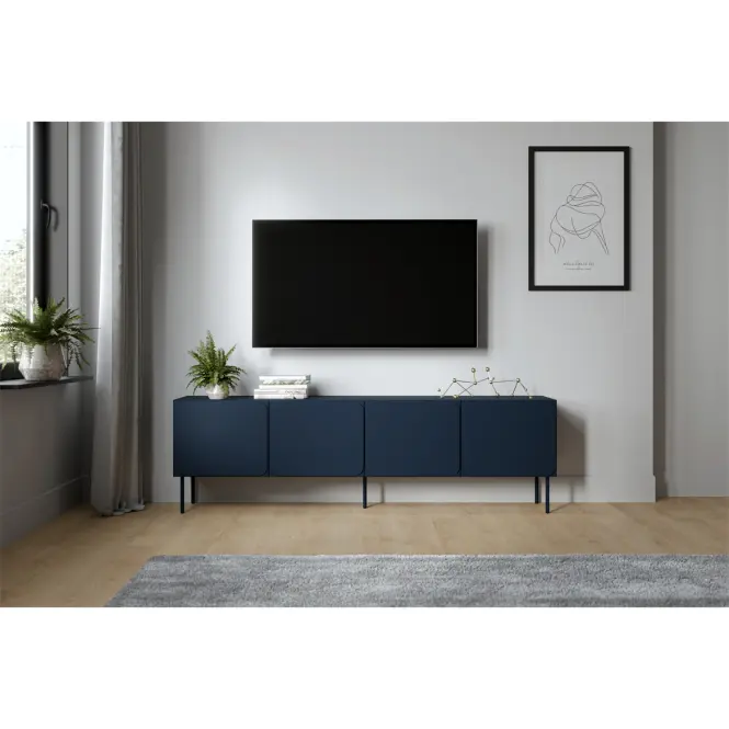 TV skrinka Rafael 200 4d Indigo (GRANÁT),4