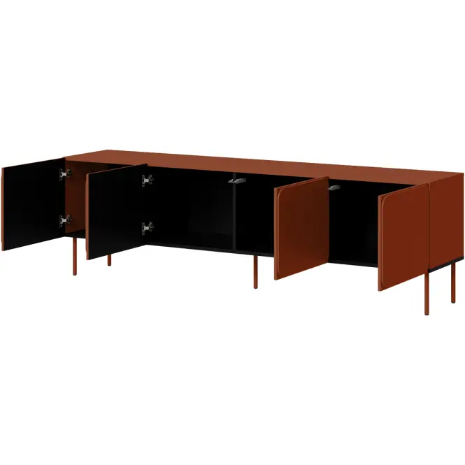 TV skrinka Rafael 200 4d Brick Red