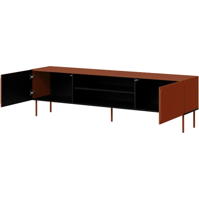 TV skrinka Rafael Ef 200 Brick Red,3