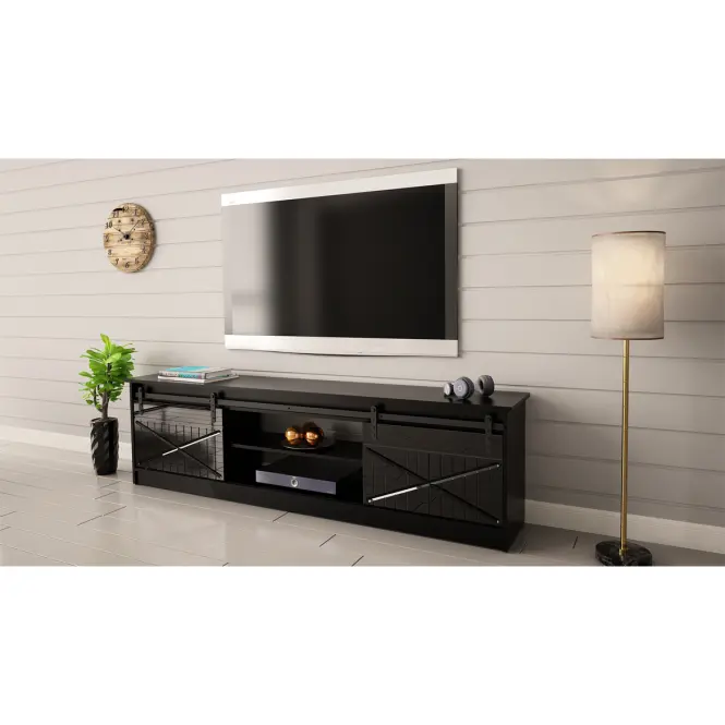 TV skrinka Granero Ef Čierna/ Čierna