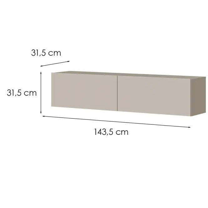 TV skrinka Govi 140 Kašmír + Led