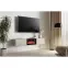 TV skrinka Govi 180 Kašmír S krbom M Ef-800040 Čierna,3