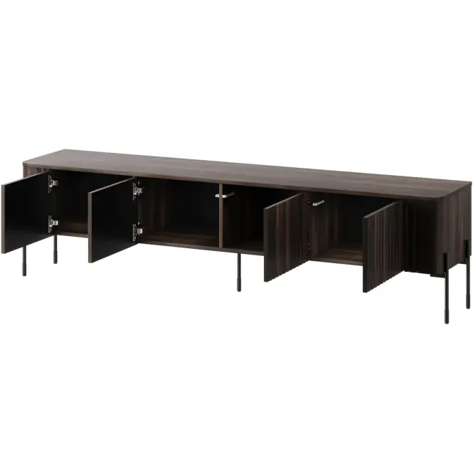 TV skrinka Vera 190 Dub Barokový Ristretto,3