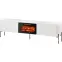 TV skrinka Vera 190 Biela S krbom Ef800040