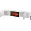 TV skrinka Vera 190 Biela S krbom Ef800040,3