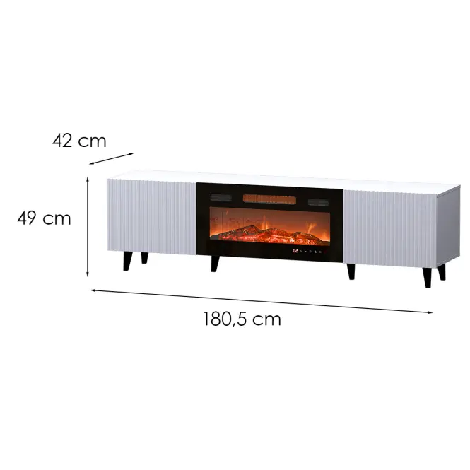 TV skrinka Pafos 180 Ef Biela,2