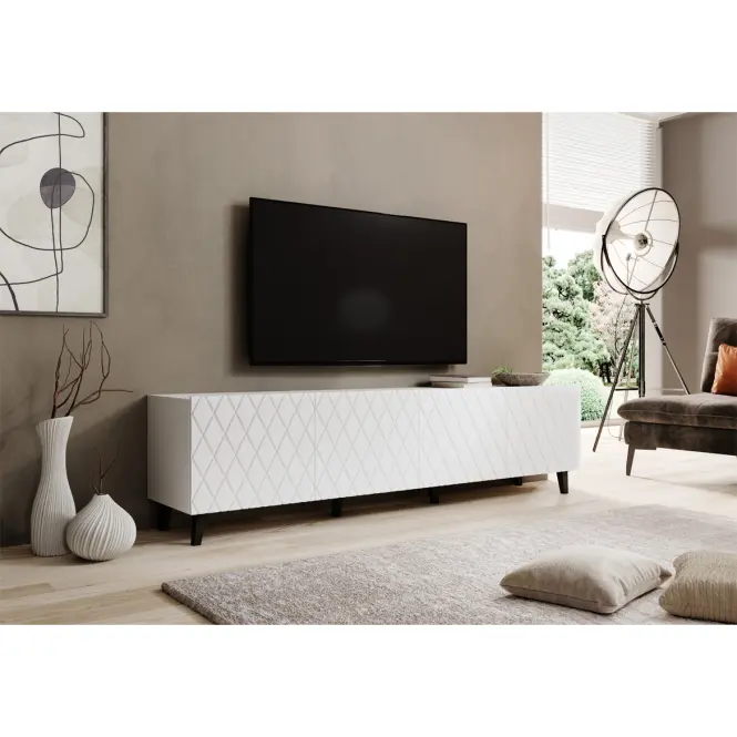 TV skrinka Asti Biela/ Biela