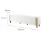 TV skrinka Faro Biela/ Biela+ Dub Craft,2