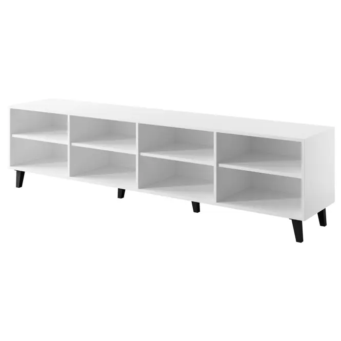 TV skrinka Faro Biela/ Biela+ Dub Craft,3