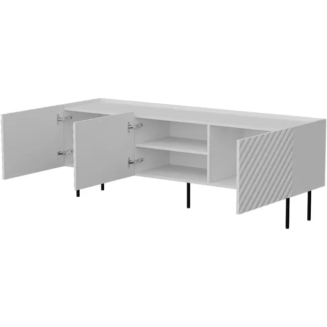 TV skrinka Lucca 165 3d Biela