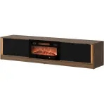 TV skrinka Mizu Ef orech/Čierna+Krb Ef800040