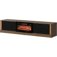 TV skrinka Mizu Ef orech/Čierna+Krb Ef800040