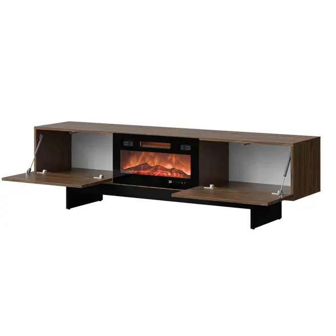 TV skrinka Rosario Ef orech/Čierna + Krb Ef800040,3