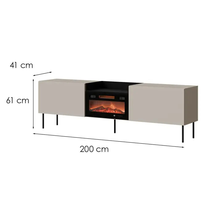 TV skrinka Kanton Ef Kašmír + Krb Ef 800040,2