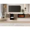 TV skrinka Teo Ef orech/Čierna + Krb Ef800040,4