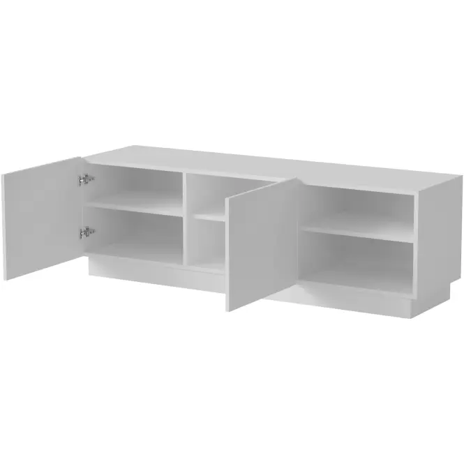 TV skrinka Liverti 150 2d Biela Matná,3