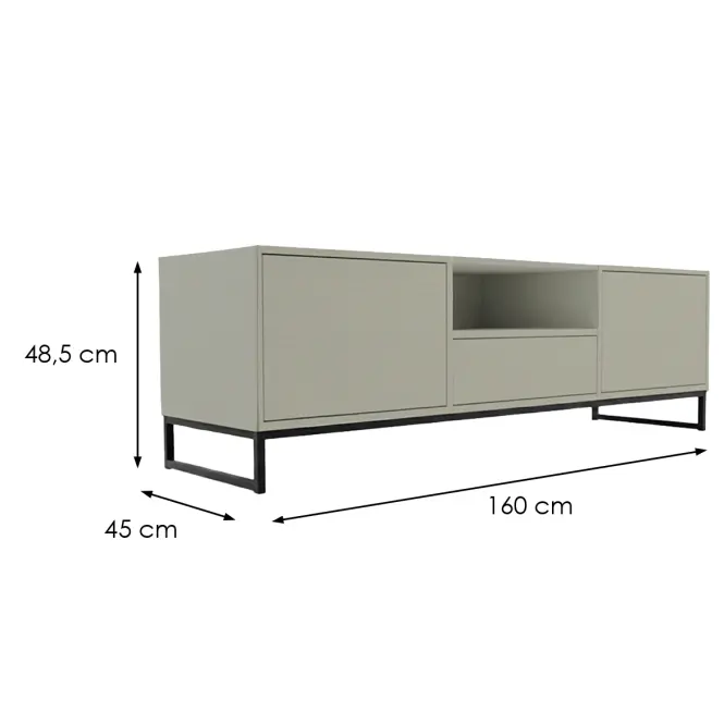 TV skrinka Genua D-Lux Eucalyptus,2