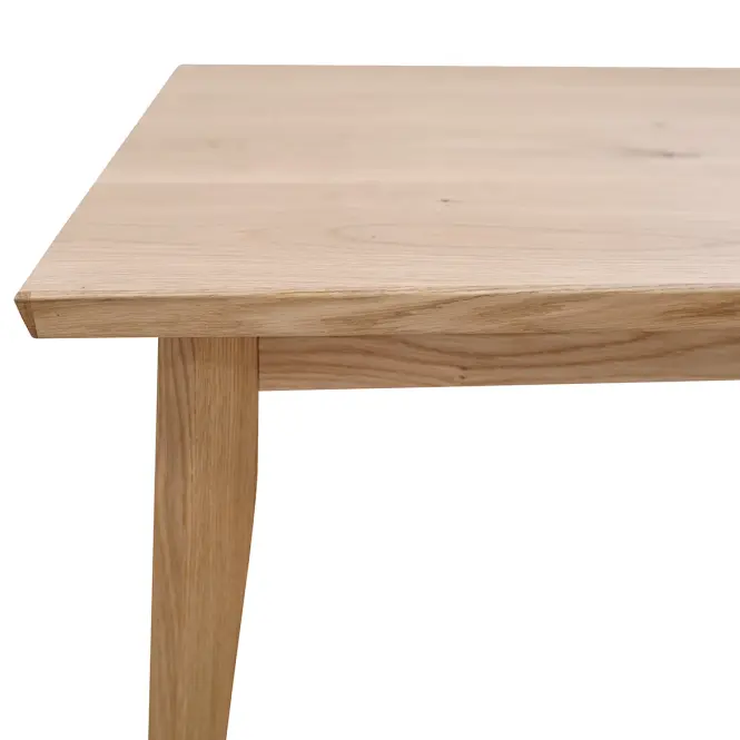 Rozkladací dubový stôl ST-80 160x90+2x40cm prírodný dub,10